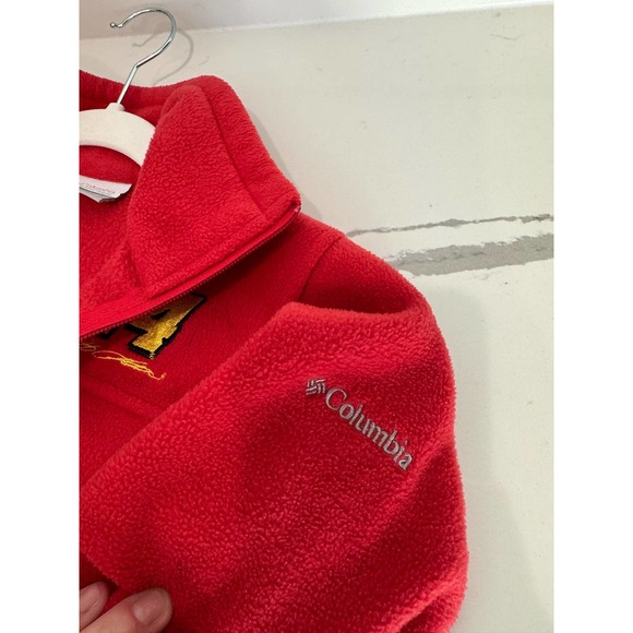 Columbia Jeff Gordon 24 Fleece Jacket Red Youth Size Small‎ (8) - Picture 9 of 10